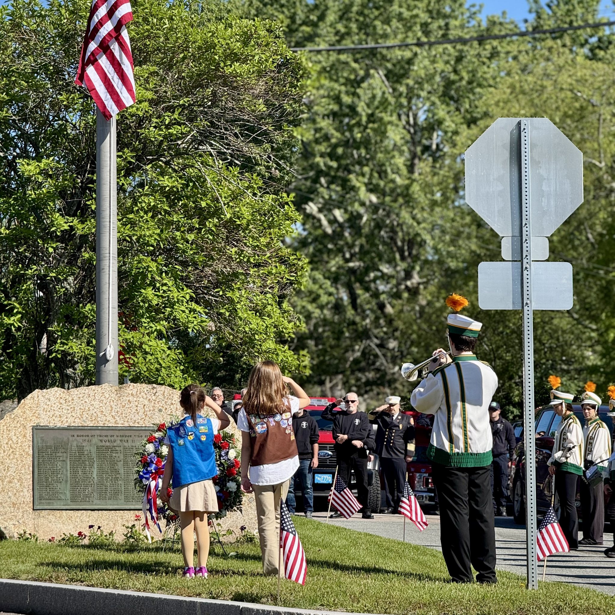 Rain threatens parade, Memorial Day ceremony will still be held